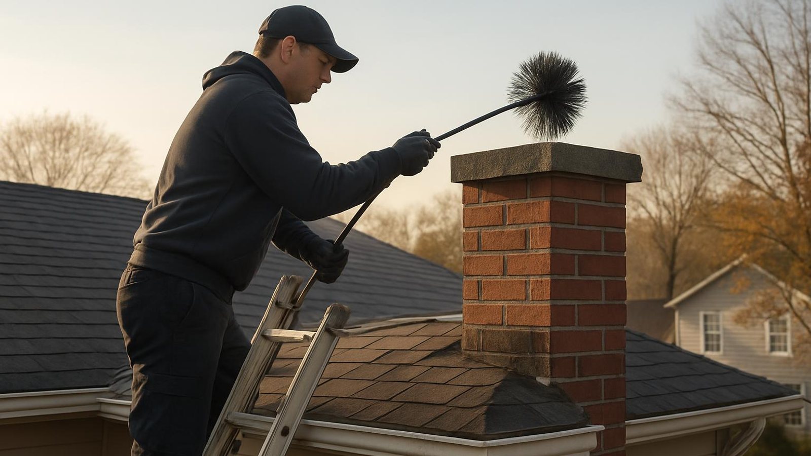 Local chimney sweep & inspection for Woodstock homes